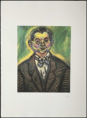 JOAN MIRO * Self-Portrait*78 x 57 cm * signed lithograph * limited