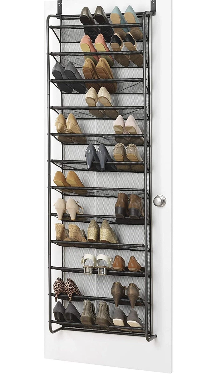 Home Essentials 3-Tier Metal Shoe Rack