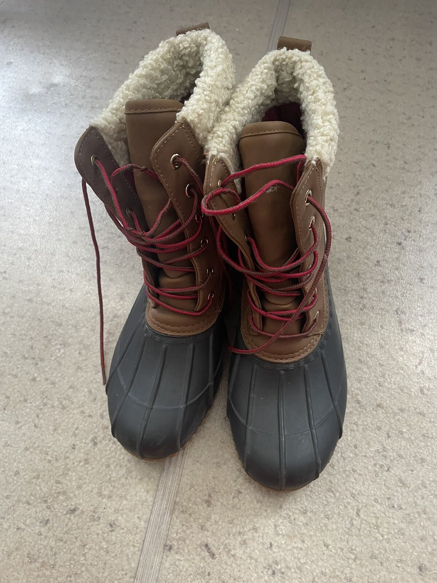 Tommy Hilfiger Fur Lined Duck Boots Womens Tommy Hilfiger Rusteen Faux Fur Lined Duck Boots Size  main image 3