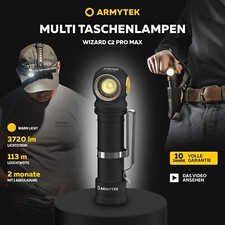 Sehr Starke Taschenlampe LED Armytek Wizard C...