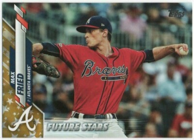 Max Fried 2020 TOPPS COMPLETE SET Gold Stars Parallel #355 Braves