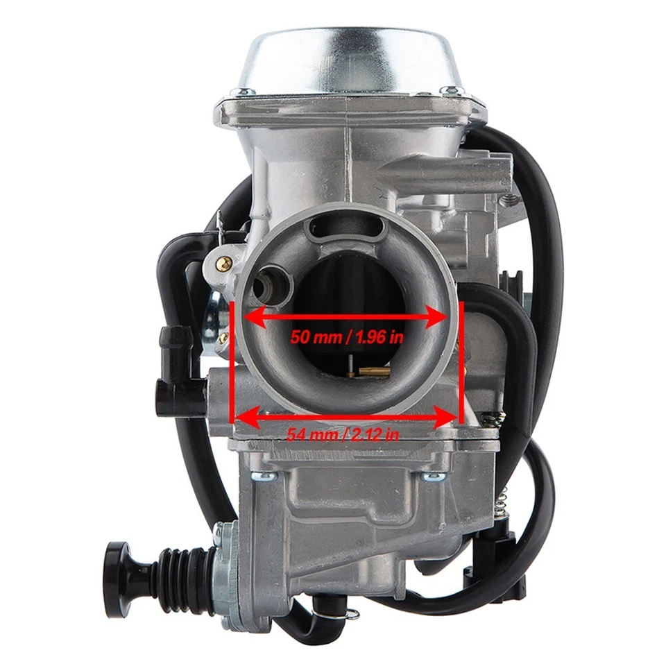 Carburetor Carb For Honda Rancher 350 TRX 350 FM TM TE FE TRX300 TRX400FW ATV - Image 2 of 4