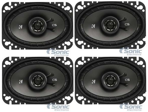 Coaxial Car Audio Speaker Package 