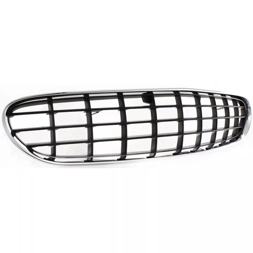 Grille For 2001-2003 Chrysler Sebring Front Chrome Shell With Gray CH1200263 Foto 4 de 4