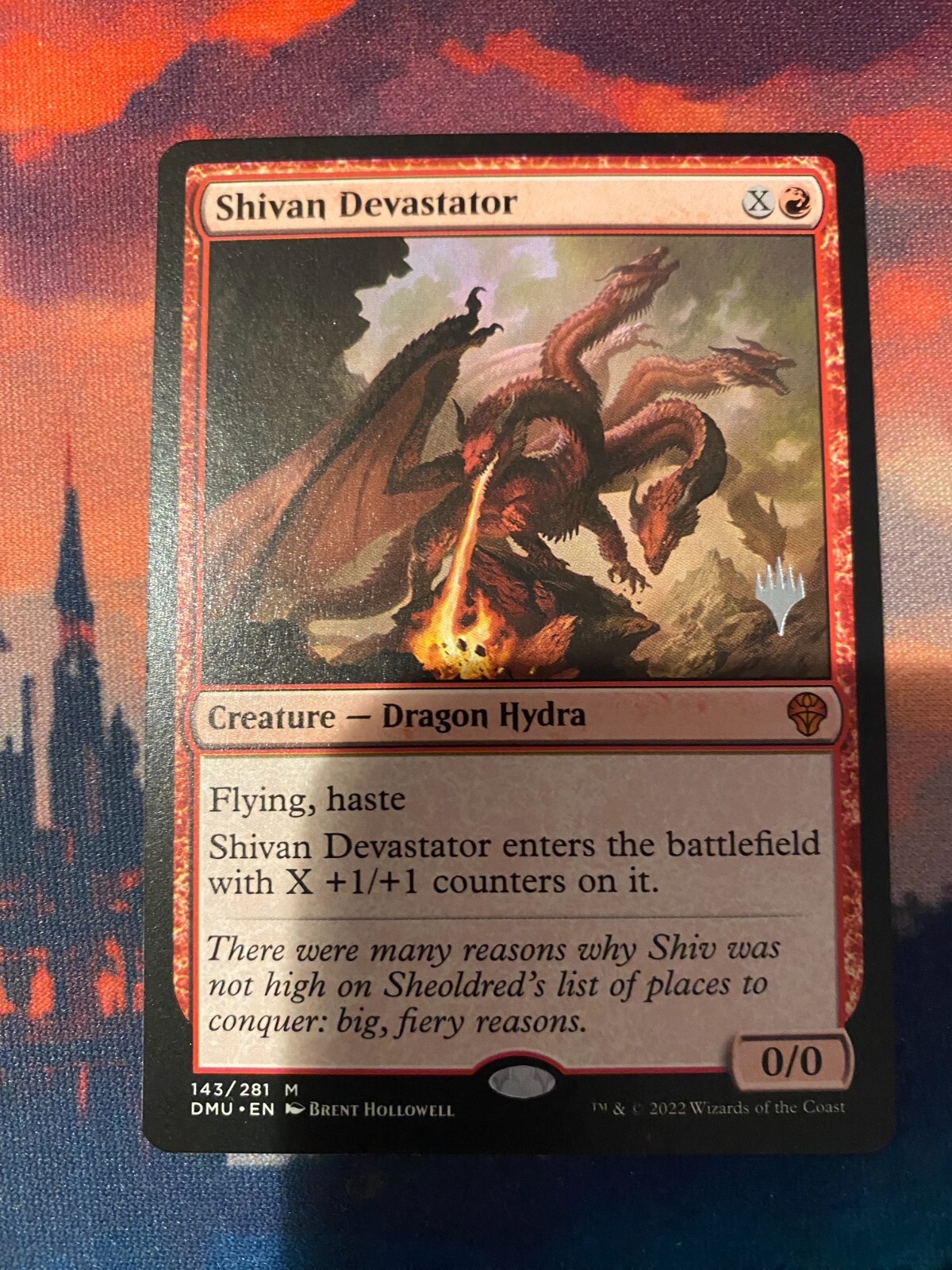MTG Dominaria United Shivan Devastator Promo