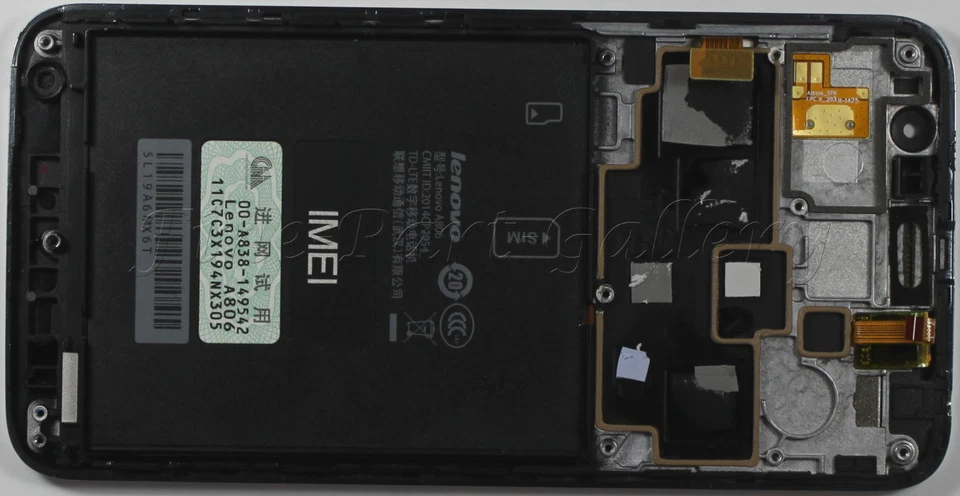 MARCO DIGITALIZADOR PANTALLA TÁCTIL LCD REPUESTO LCD LENOVO A8 A806 DESBLOQUEADO OEM Foto 2 de 2