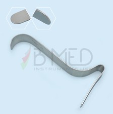 Freeman Flap Retractor 25mm Wide Blade Curved Plastic Surgery Instruments