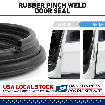 6M Rubber Seal Trim Automotive Car Door Edge Protector Pinchweld FOR Hummer H3
