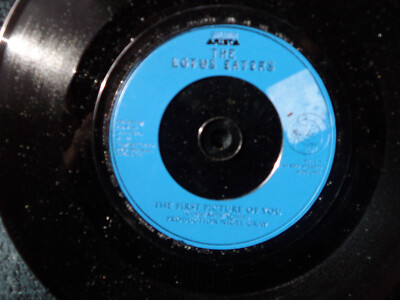 The Lotus Eaters - The first picture of you / The lotus eaters  UK Arista  45