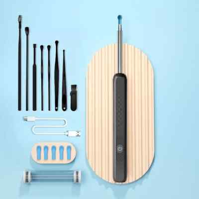 Wireless Ear Wax Remover Camera HD Ear Endoscope Spoon Pick Cleaning Tools Set