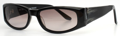 SEE 864 C1 Black Womens Rectangle Full Rim Gradient Sunglasses 54-17-135 B:31
