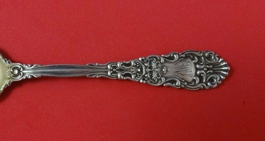 Ложка суповая гумбо из чистого серебра Renaissance от Dominick and Haff 7 дюймов - Изображение 2 из 2