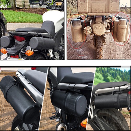 Motorcycle Universal Tool Tube 84mm Diameter Gloves Storage Organizer Waterproof - Picture 4 of 14