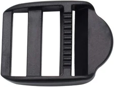 12 Pack 1-inch Plastic Ladder Slider Adjust Lock Buckles 25mm Webbing