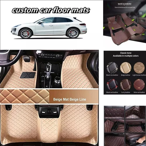 Custom Fit For Infiniti All Models Car Floor Mats Luxury Carpets All Weather Rug - Bild 15 von 76