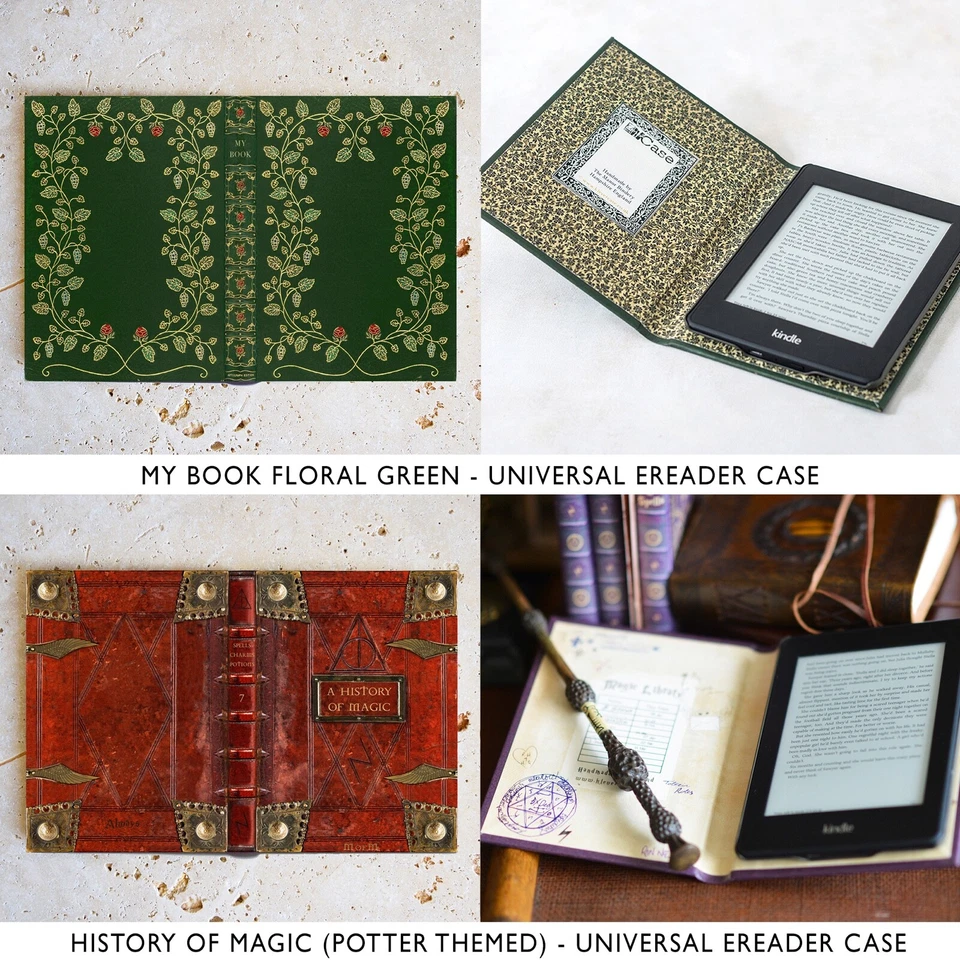 Kindle Paperwhite and Universal eReader Case with Classic Book Covers - Image 2 of 4
