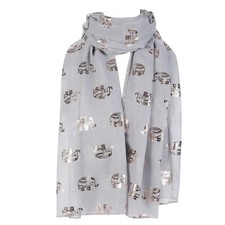 Ladies Women"s New Design Glitter Rose Gold  Elephant Scarf Wraps 