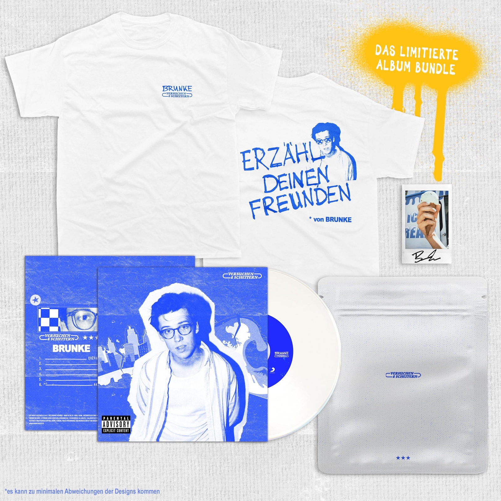 Brunke Versuchen & Scheitern - Bundle Größe S (Limitiert)  explicit_lyrics (CD)