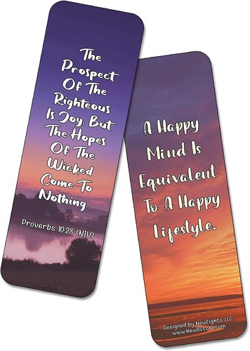 Famous Verses and Quotes on Happiness Bookmarks (30-Pack) - Picture 3 of 8