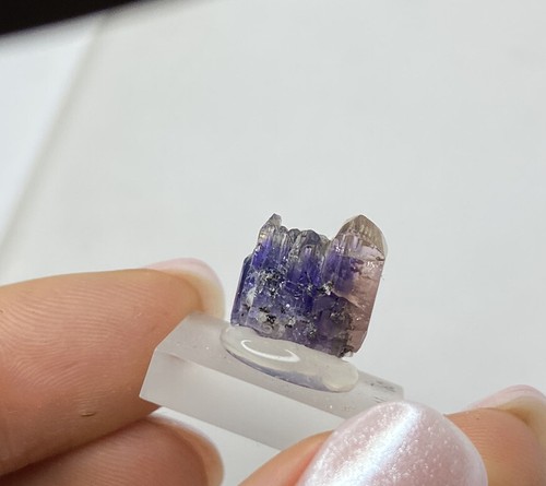 Pink TANSANIT Kristall (2gr) Roh Natural Pink Blue Tanzanite Crystal rough - Picture 7 of 8