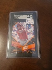 2021 Stadium Club Mike Trout Beam Team Orange #BT2 9/30 MADE SGC 10 GM G000037