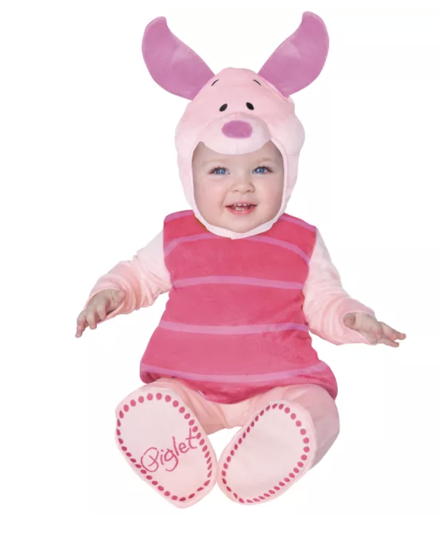 Piglet Costume Pooh Bear Outfit For Baby Piglet Halloween