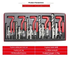 Automotive Thread Tapping Repair Tool Spark Plug Tapping Threaded Teeth Repair