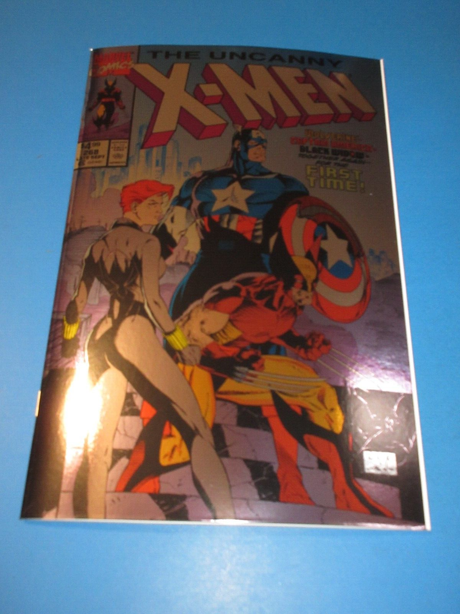 Uncanny X-men #268 Facsimile Reprint Foil Iconic Jim Lee Cover NM