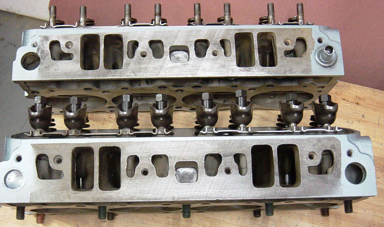 1970 PONTIAC Ram Air IV Heads, intake & exh manifolds, ready to run 70