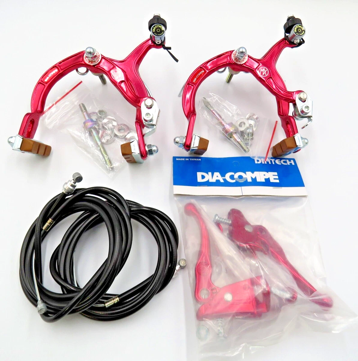 絶版 デッドストック ダイアコンペ ブレーキー MX120 赤 Red DIA-COMPE Brakes for BMX Bike - Old School for sale | eBay