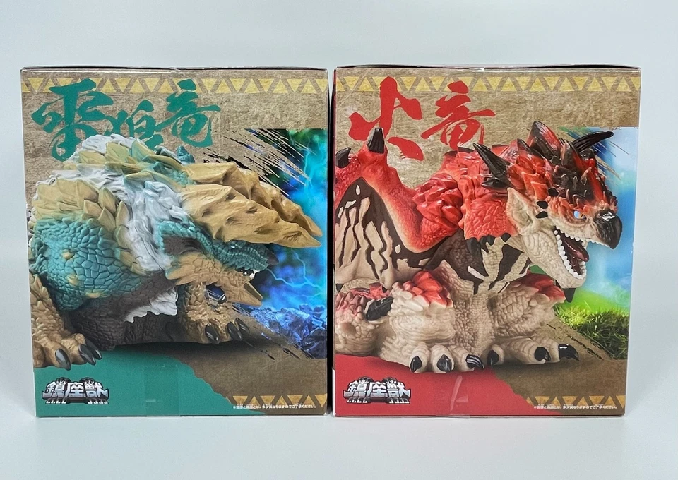 Monster Hunter Chinzaju Zinogre & Liolaeus Figura Set Nuevo Banpresto de Japón - Imagen 4 de 4