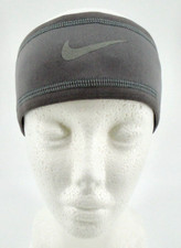 Nike Headband Women's Thermal Running Reversible Grey/Pink/Silver