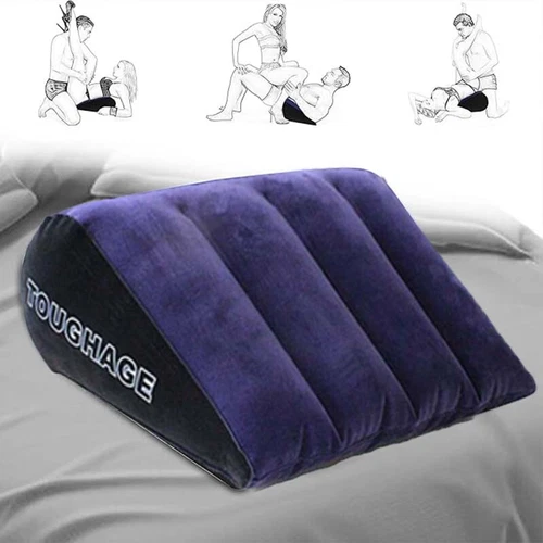 Sex Pillow Position Enhancer Wedge Bondage Furniture Cushion Couples Love Seat - Picture 11 of 24