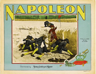 FILM NAPOLéON ABEL GANCE Rf1 - POSTER HQ 50x60cm d'une AFFICHE CINéMA