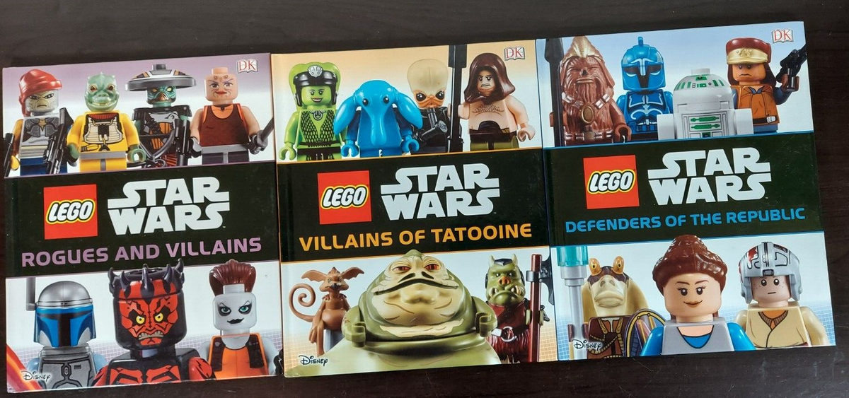 DK LEGO Star Wars 10 Books Disney REBEL HEROES-FORCE AWAKENS