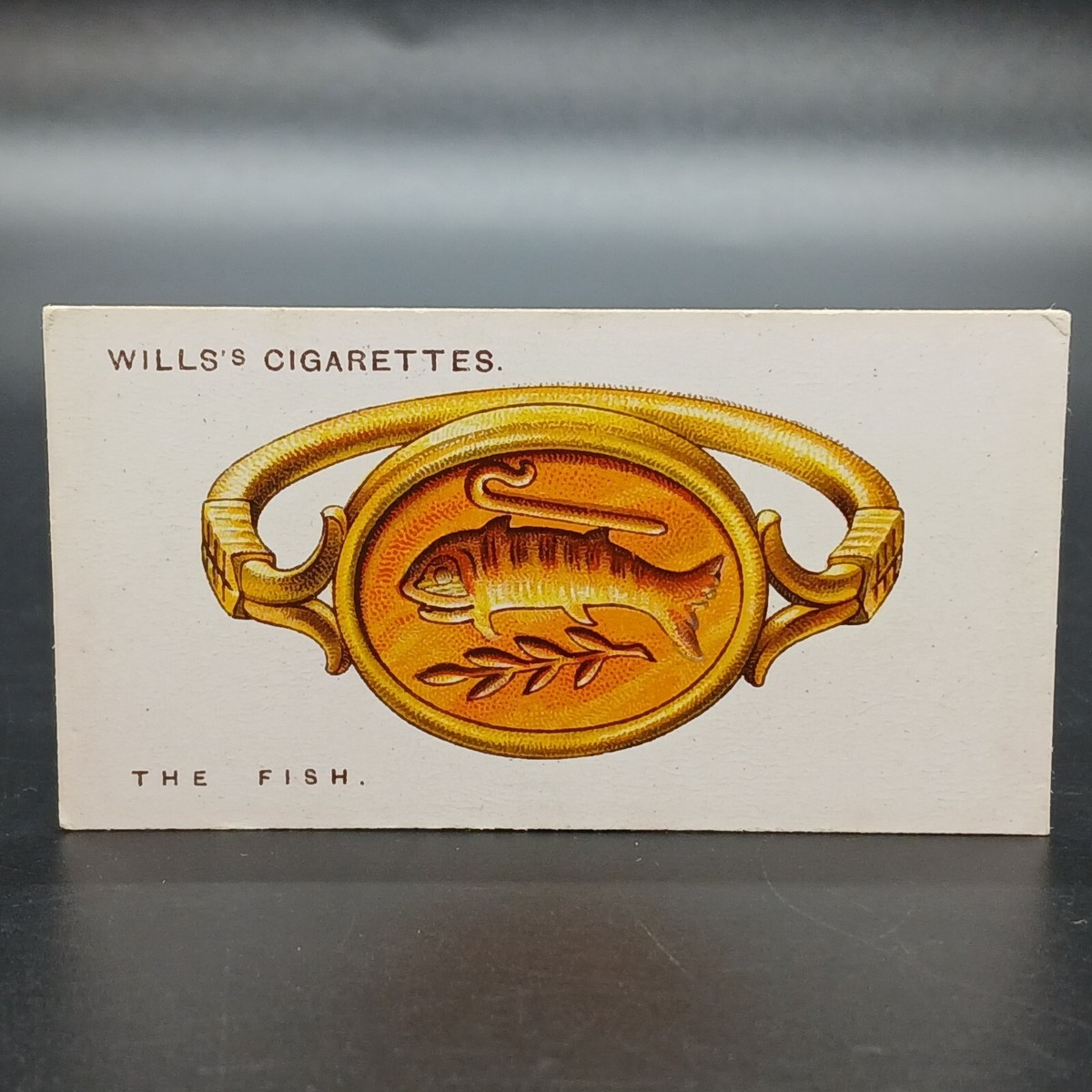 cigarette cards for sale 1923 Lucky Charms THE FISH Antique Will's Tobacco Cigarette Card