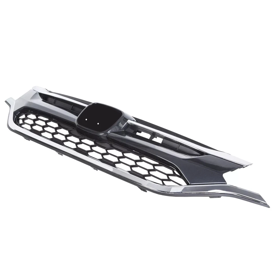 Подходит для Honda CRV CR-V 2015 2016 передний бампер верхняя отделка и нижняя решетка сетчатая решетка - Изображение 3 из 4