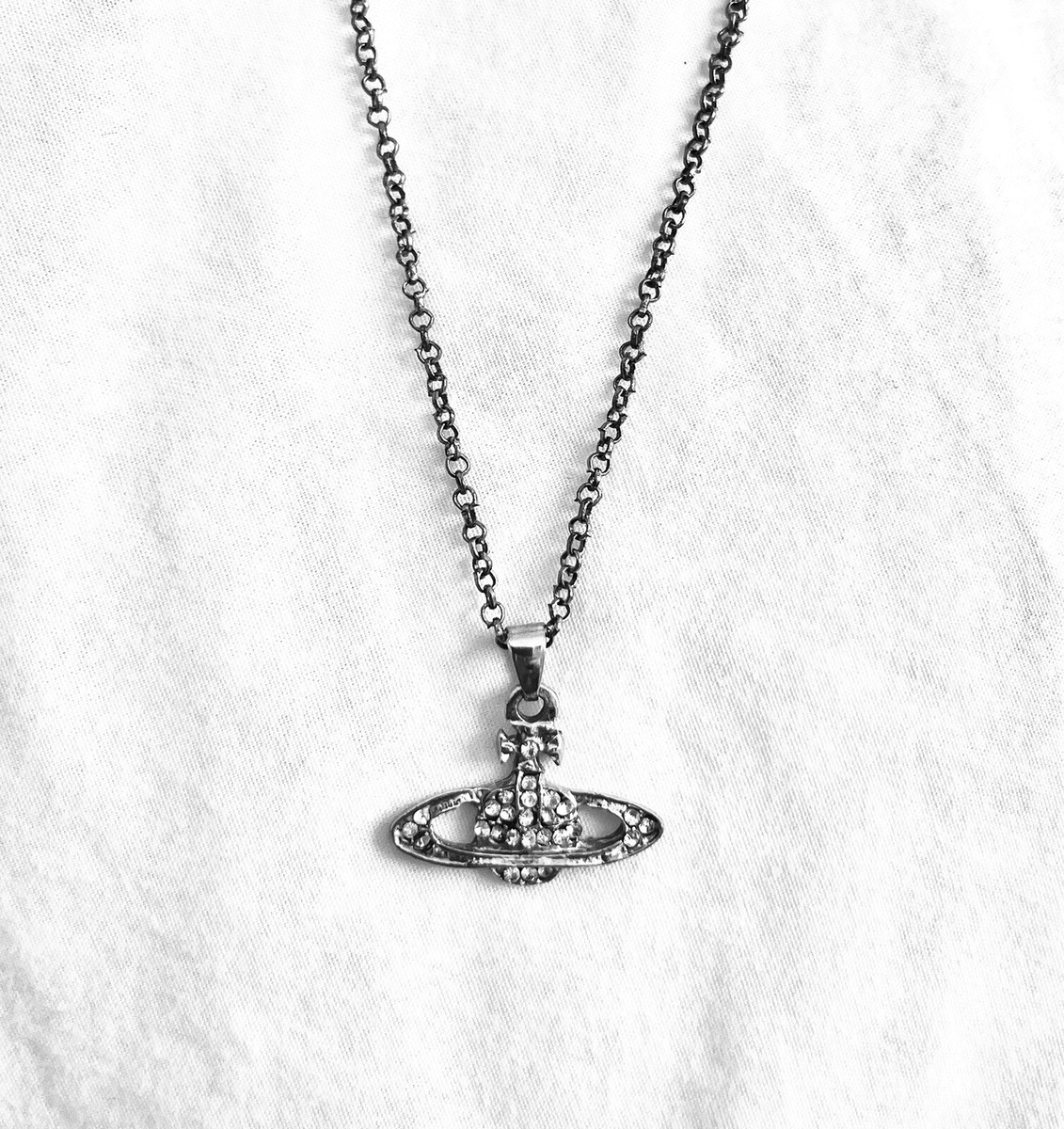 Stainless Steel Vivienne Westwood Orb Necklace Dupe | eBay