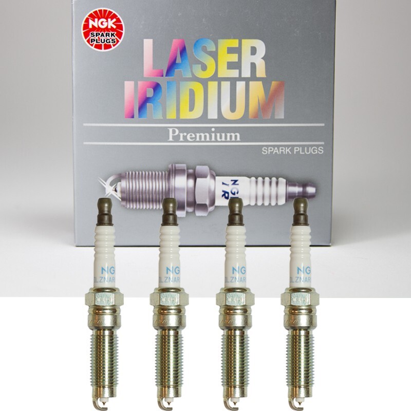 Genuine NGK Laser Iridium Spark Plug 4PCS Set for Ford Escape Fusion 1.5L Turbo