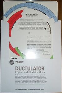 Duct Size Calculator Chart