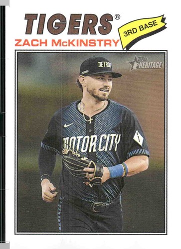 2026 Topps Heritage #398 Zach McKinstry | Baseball Card