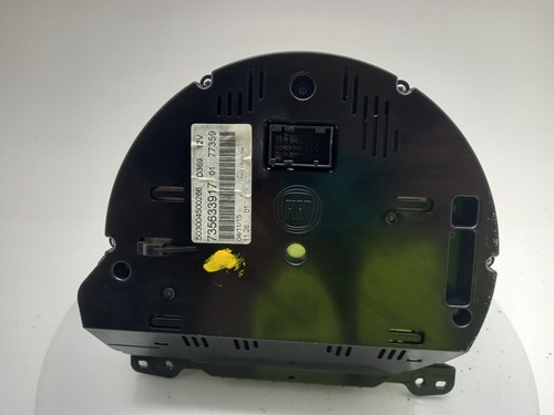 FIAT 500 Speedometer Instrument Cluster 2007-2025 1.4L Petrol 735628293 - Picture 7 of 8