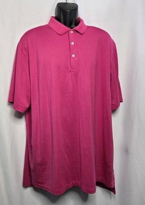 Polo Golf Men's XXL Pink Pima Cotton Polo Golf Gear Soft Club EUC