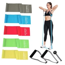 Professional Resistance Bands. Latex-Free, Work Out Bands, Stretch Bands for 