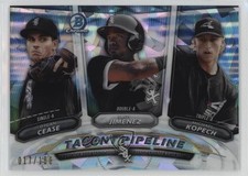 2018 Bowman Talent Pipeline Atomic Refractor Michael Kopech Eloy Jimenez 17hc