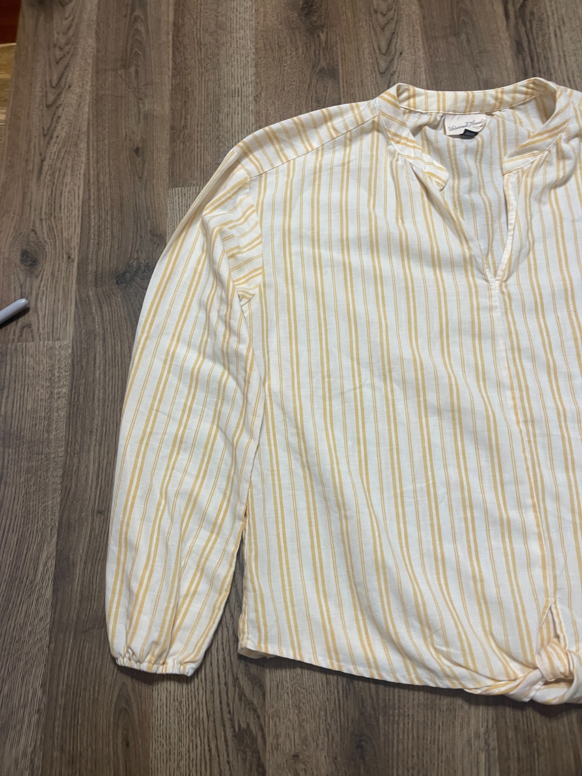 Universal Thread Blouse, Women's Medium, Yellow, … - image 3