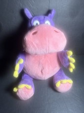 Aaron Hiccupotamus Doll - Plush Hippo Surface Washable Soft Toy