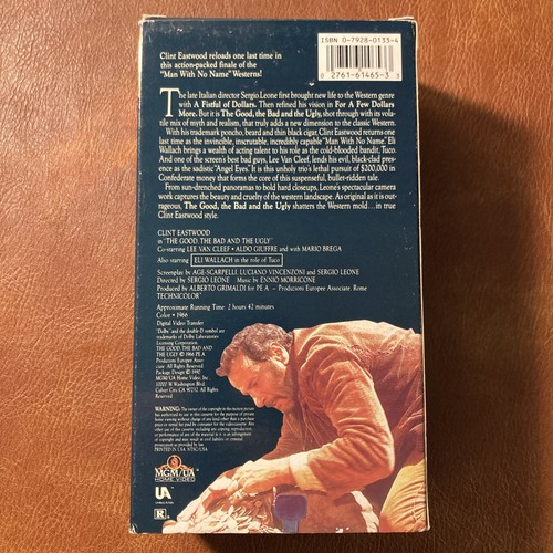 The Good, the Bad and the Ugly (VHS, 1991, 2-Tape Set) - Bild 2 von 4