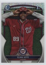 2023 Bowman Chrome Prospects Mega Box Mojo Refractor Elian Soto #BCP-177 9sm