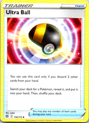 Ultra Ball 150/172 Brilliant Stars Uncommon Trainer